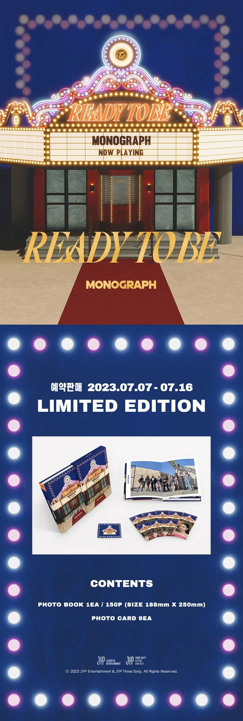 TWICE - MONOGRAPH "READY TO BE" PHOTO BOOK (LIMITED EDITION)