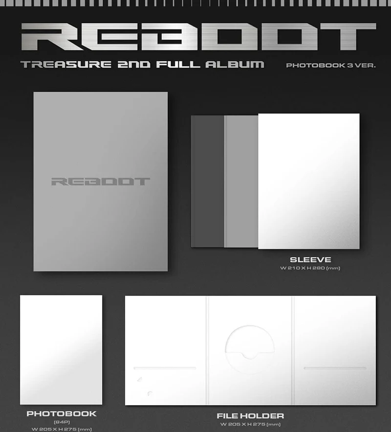 TREASURE - REBOOT (2ND FULL ALBUM) PHOTOBOOK Ver.
