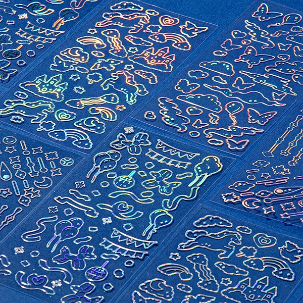 Transparent Foil Stickers