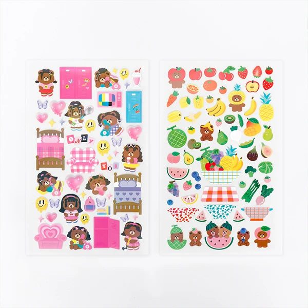 Highteen Fruits Stickers