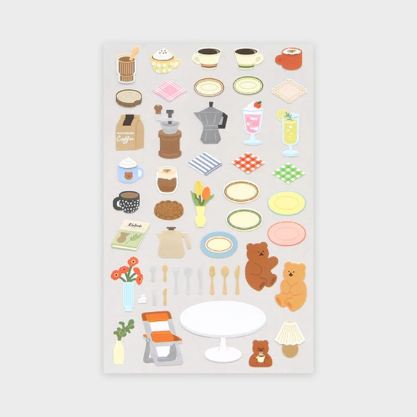 Deco Home Cafe Stickers