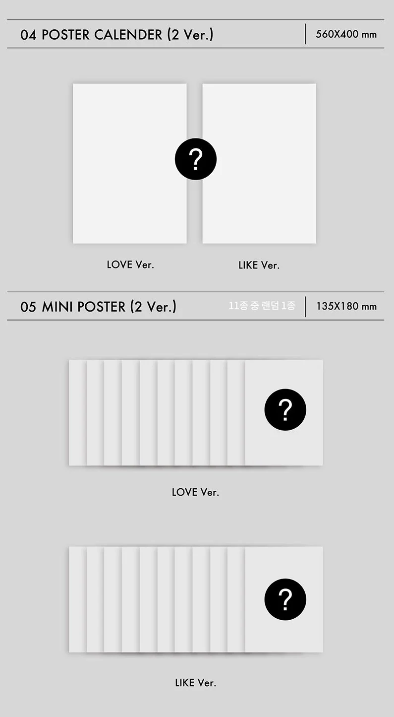 OMEGA X - 2ND MINI ALBUM LOVE ME LIKE