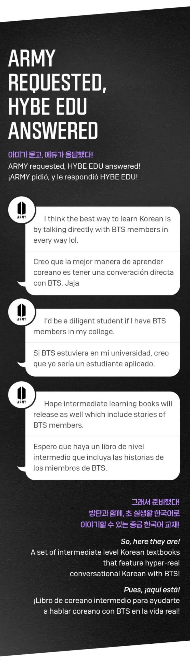 BTS - TALK WITH BTS (LEARN KOREAN SERIES)