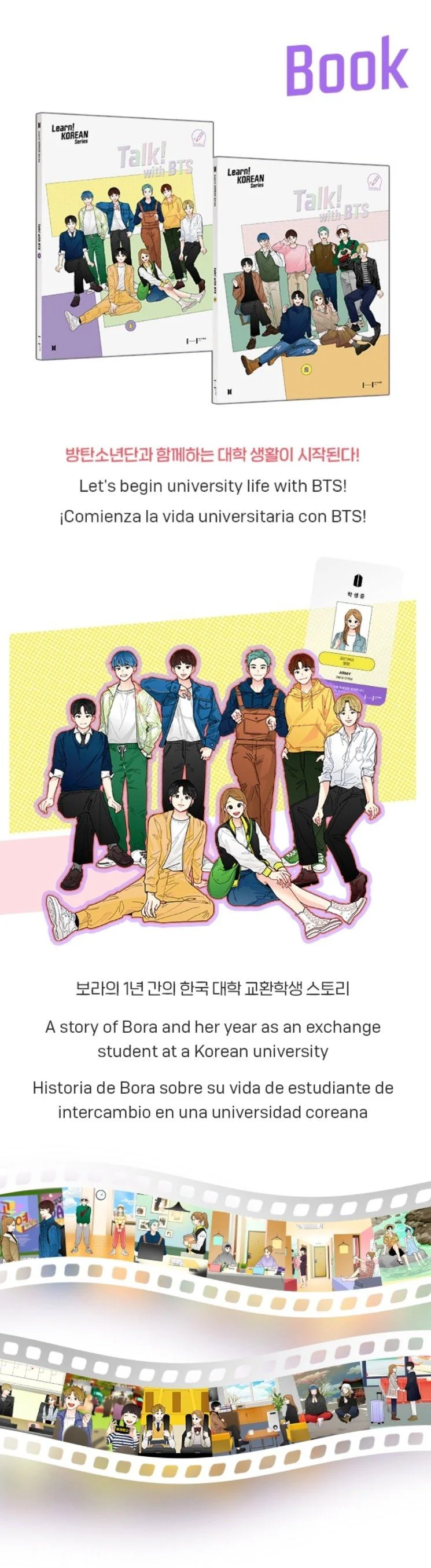 BTS - TALK WITH BTS (LEARN KOREAN SERIES)