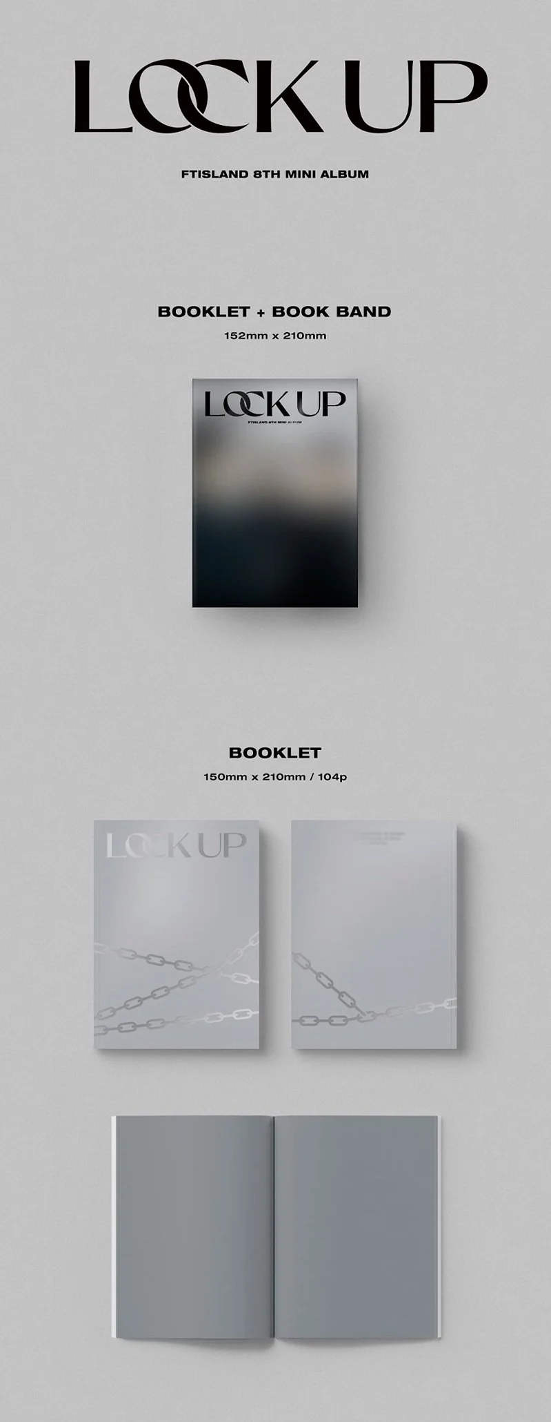 FTISLAND - 8TH MINI ALBUM LOCK UP