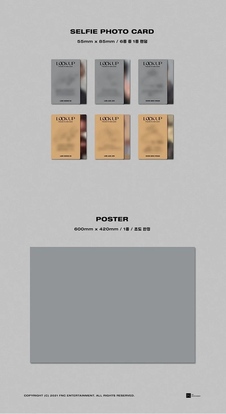 FTISLAND - 8TH MINI ALBUM LOCK UP