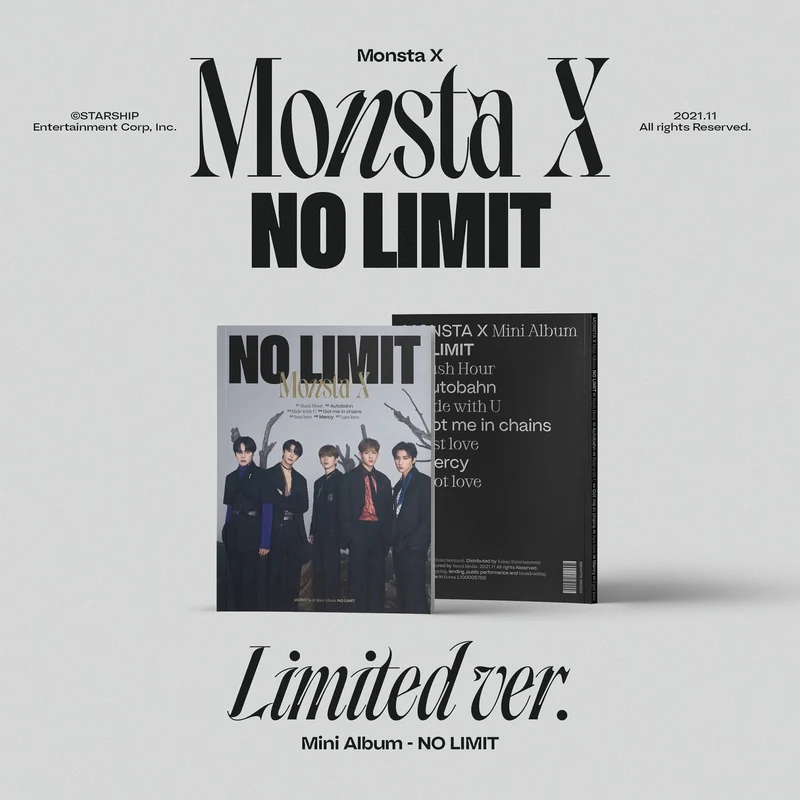 MONSTA X - NO LIMIT (Limited Ver.)