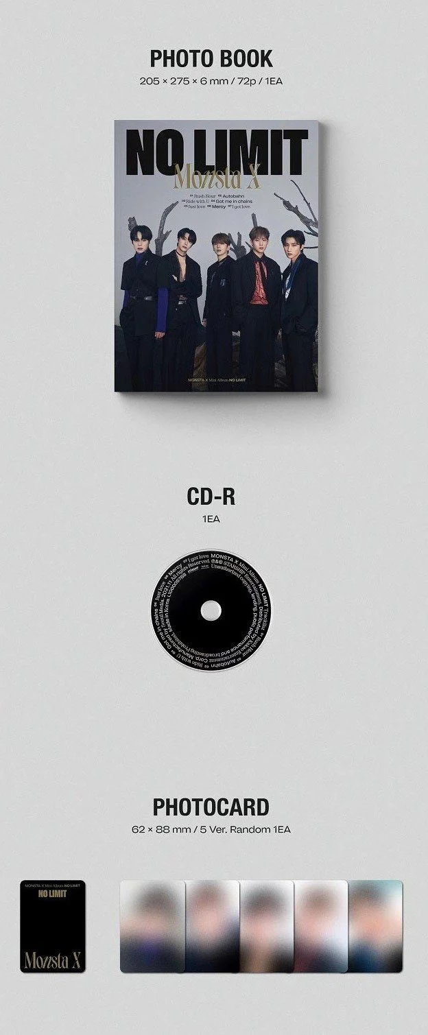 MONSTA X - NO LIMIT (Limited Ver.)