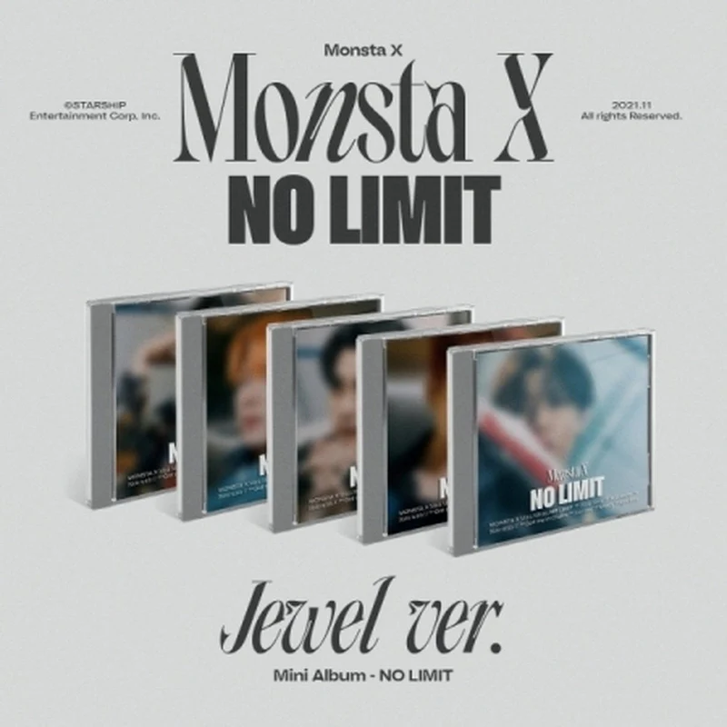 Monsta X - [NO LIMIT] jewel Ver. (10th Mini)