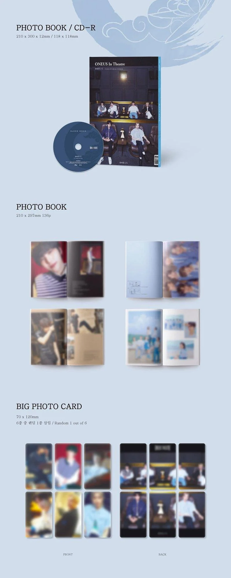 ONEUS - 6th Mini Album Blood Moon