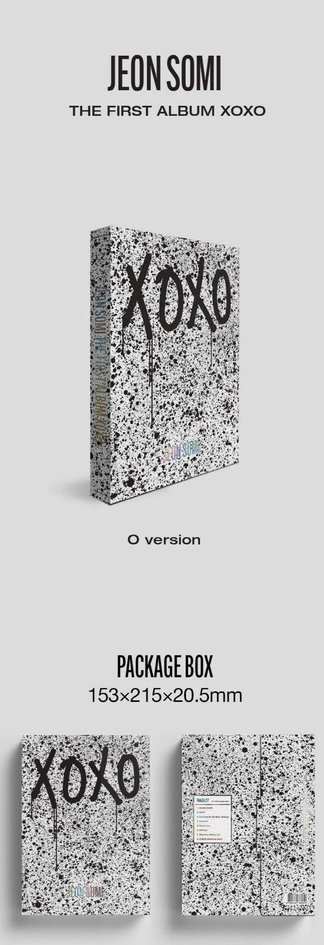 JEON SOMI - XOXO (The first Album)