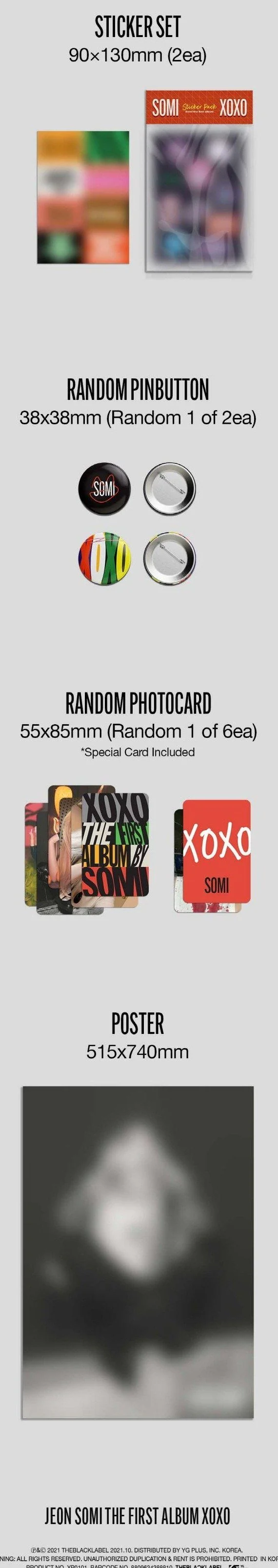 JEON SOMI - XOXO (The first Album)