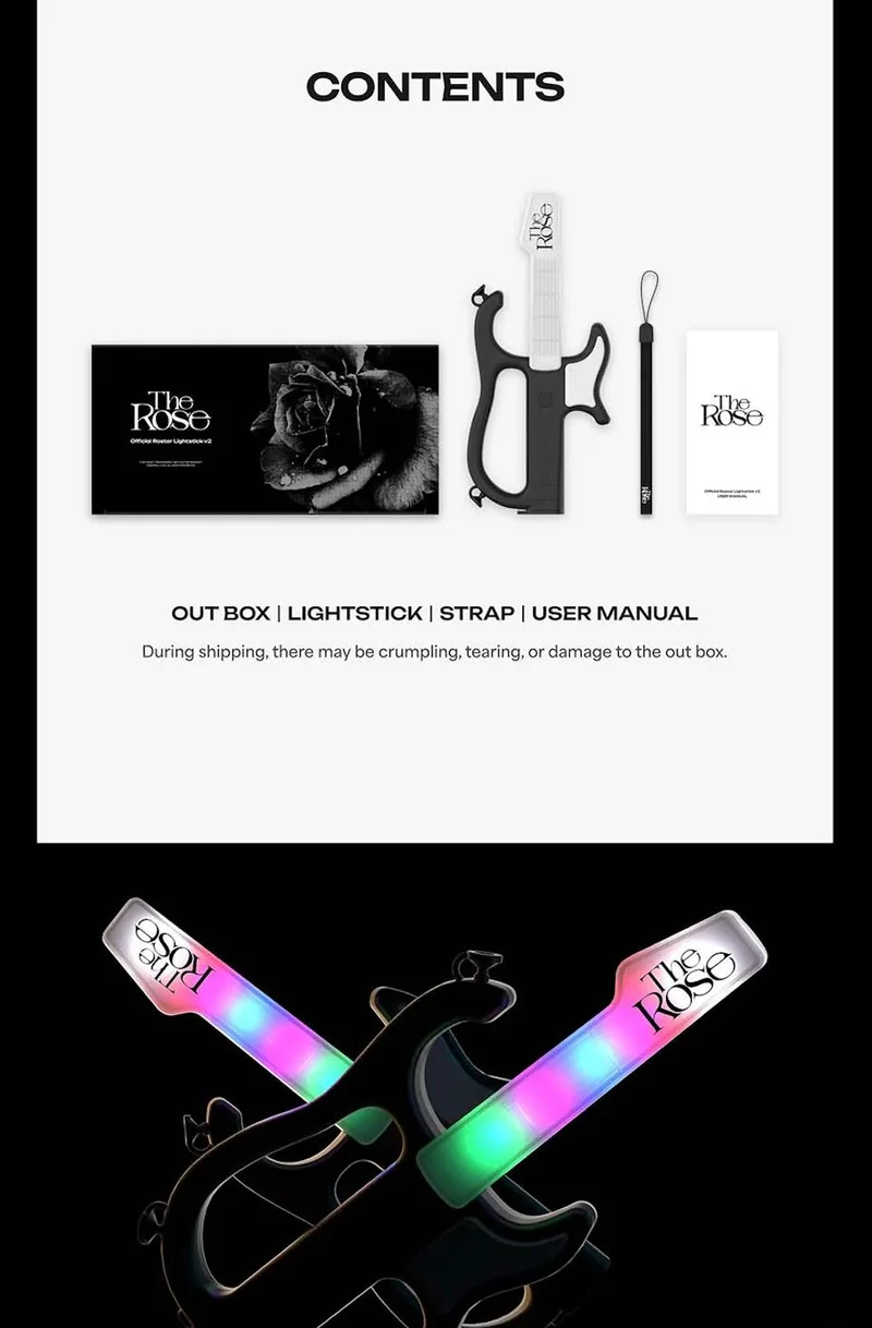 THE ROSE - LIGHT STICK OFICIAL ROSTAR V2