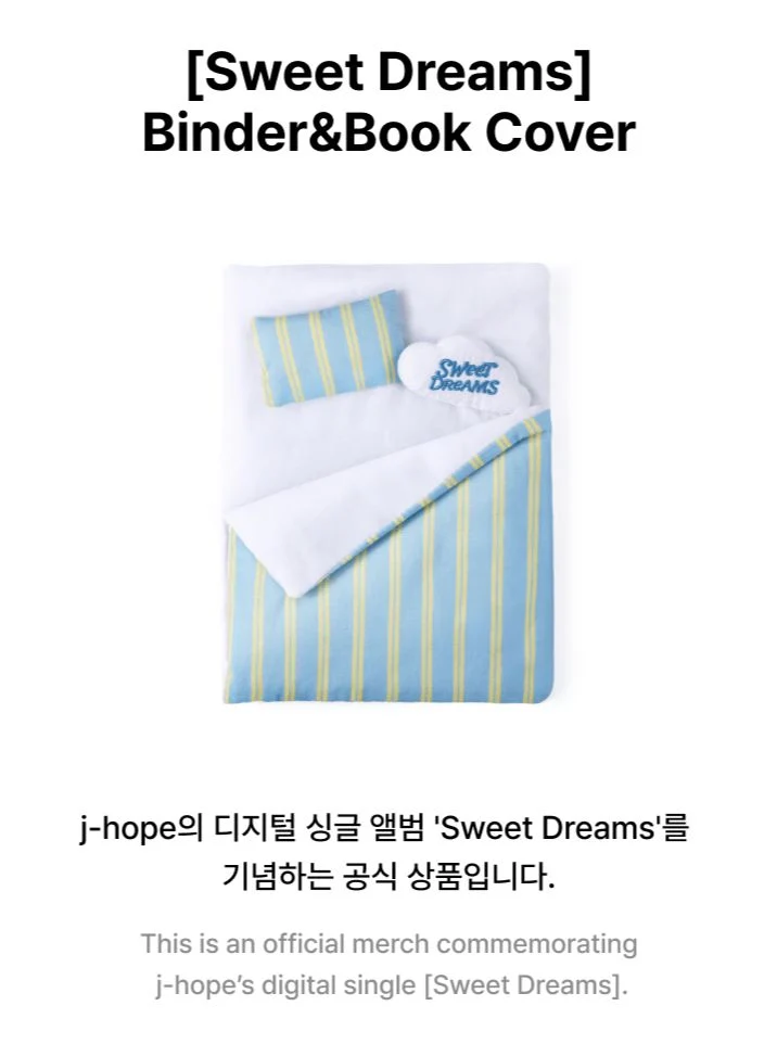 J-HOPE (BTS) - 'SWEET DREAMS' OFFICIAL MD