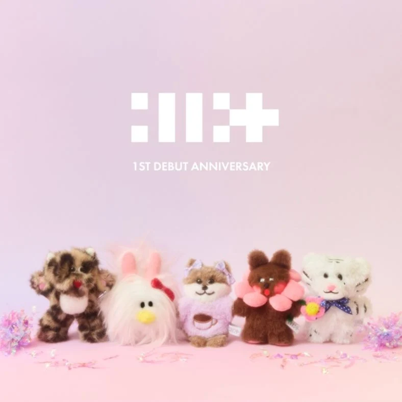 ILLIT - PLUSH KEYRING ('1ST DEBUT ANNIVERSARY' OFFICIAL MD)