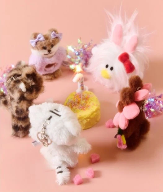 ILLIT - PLUSH KEYRING ('1ST DEBUT ANNIVERSARY' OFFICIAL MD)