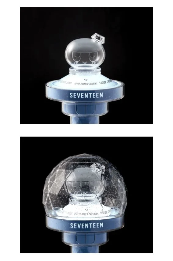 SEVENTEEN - BONGBONGEE OFFICIAL LIGHT STICK PARTS KEYRING