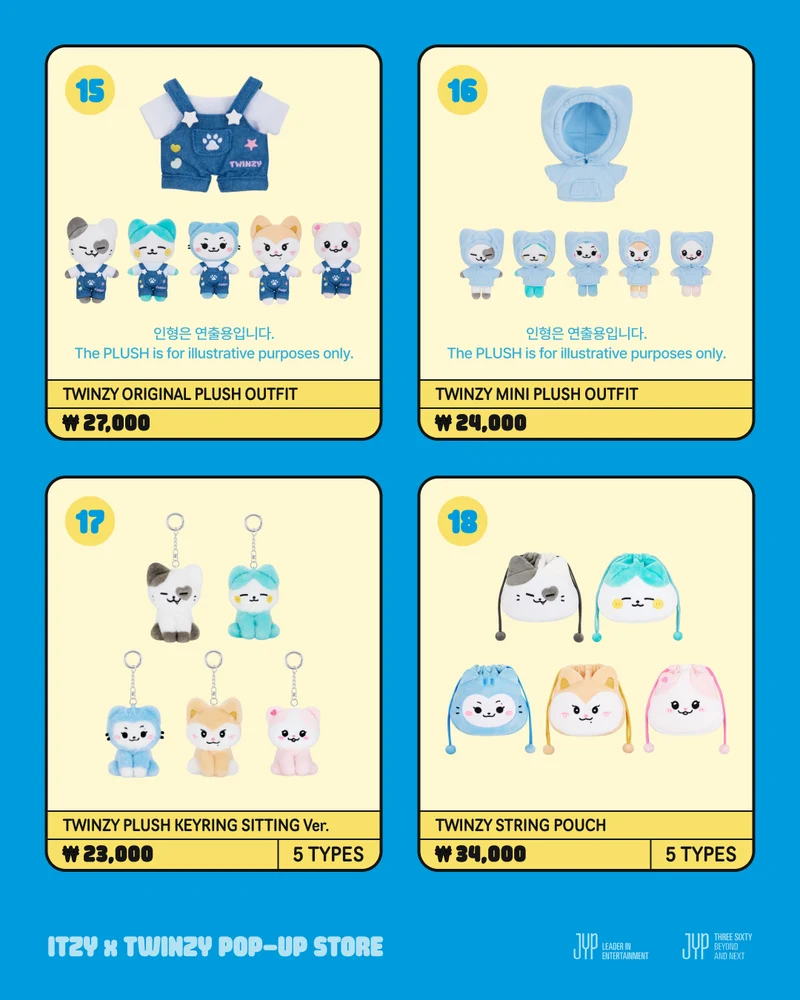 [ITZY] The 3rd Fanmeeting : Twinzy Pop-Up Store : Official MD