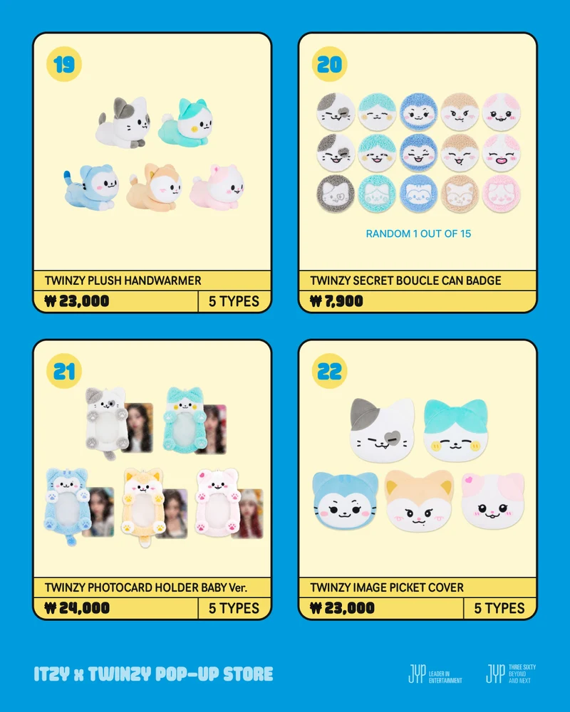 [ITZY] The 3rd Fanmeeting : Twinzy Pop-Up Store : Official MD