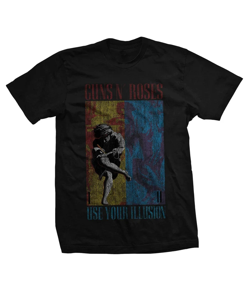Guns N' Roses - Camiseta "Use Your Illusion" Unisex