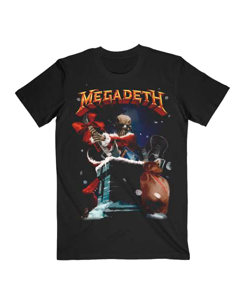 Megadeth - Camiseta "Santa Vic Chimney" Unisex