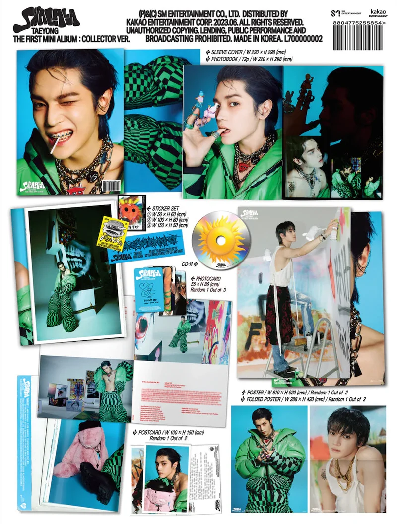 NCT TAEYONG - SHALALA (1ST MINI ALBUM)