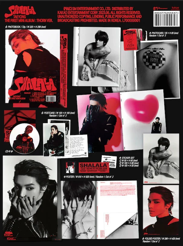NCT TAEYONG - SHALALA (1ST MINI ALBUM)