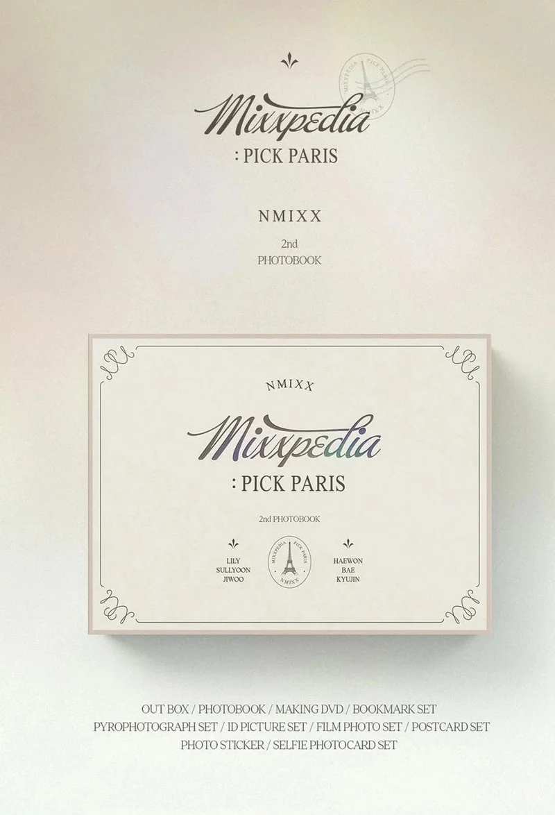 NMIXX - MIXXPEDIA : PICK PARIS (2ND PHOTOBOOK)