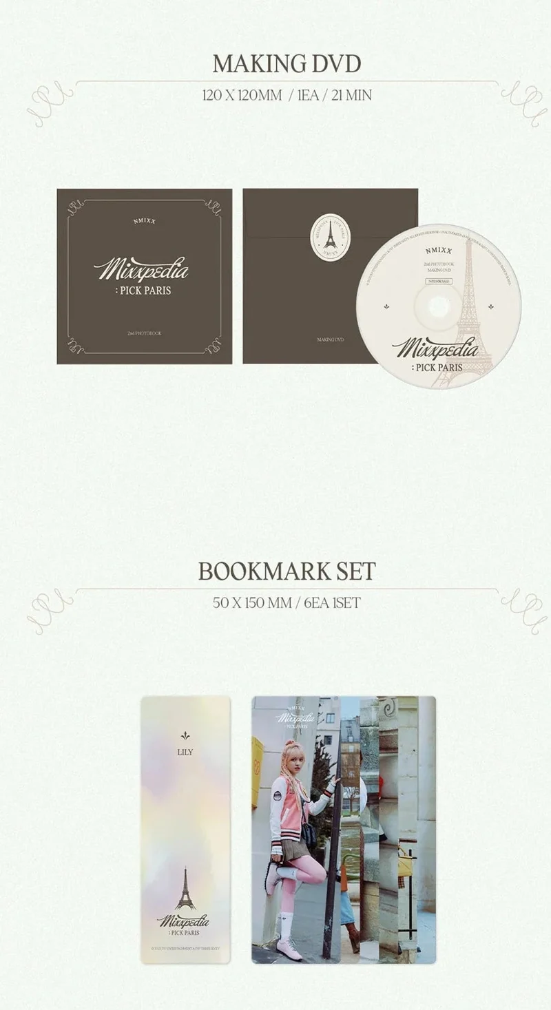NMIXX - MIXXPEDIA : PICK PARIS (2ND PHOTOBOOK)