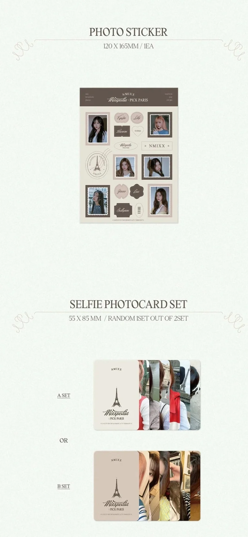 NMIXX - MIXXPEDIA : PICK PARIS (2ND PHOTOBOOK)
