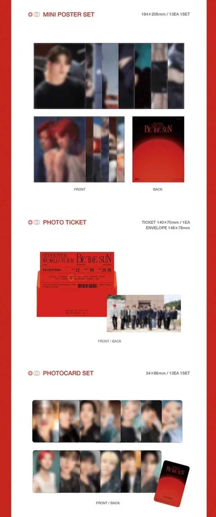 SEVENTEEN - BE THE SUN WORLD TOUR SEOUL (DIGITAL CODE)