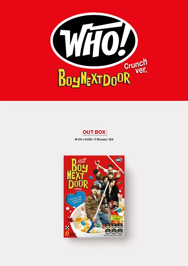 BOYNEXTDOOR - WHO (1ST SINGLE ALBUM)