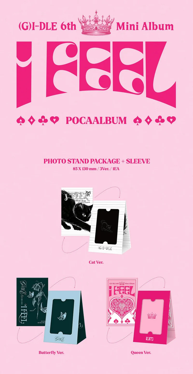 (G)I-DLE - I FEEL (POCA ALBUM)