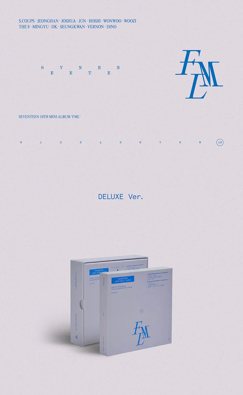 SEVENTEEN - FML (10TH MINI ALBUM) DELUXE VER.