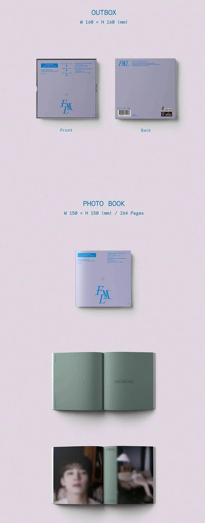 SEVENTEEN - FML (10TH MINI ALBUM) DELUXE VER.