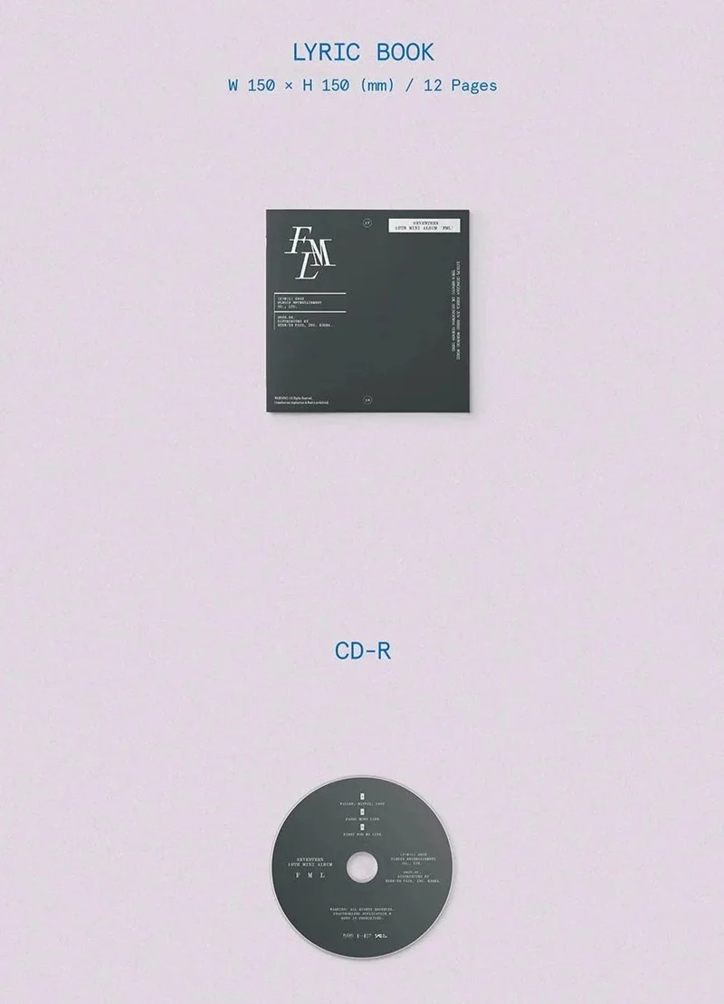 SEVENTEEN - FML (10TH MINI ALBUM) DELUXE VER.