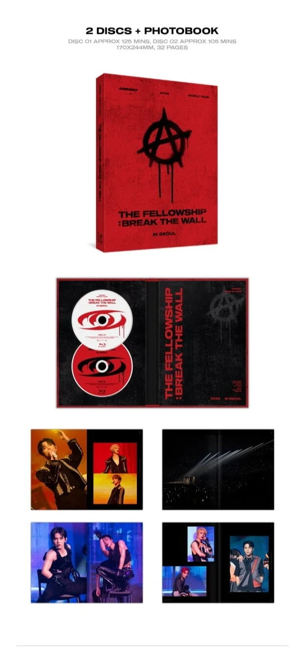 ATEEZ - THE FELLOWSHIP BREAK THE WALL IN SEOUL (BLU-RAY)