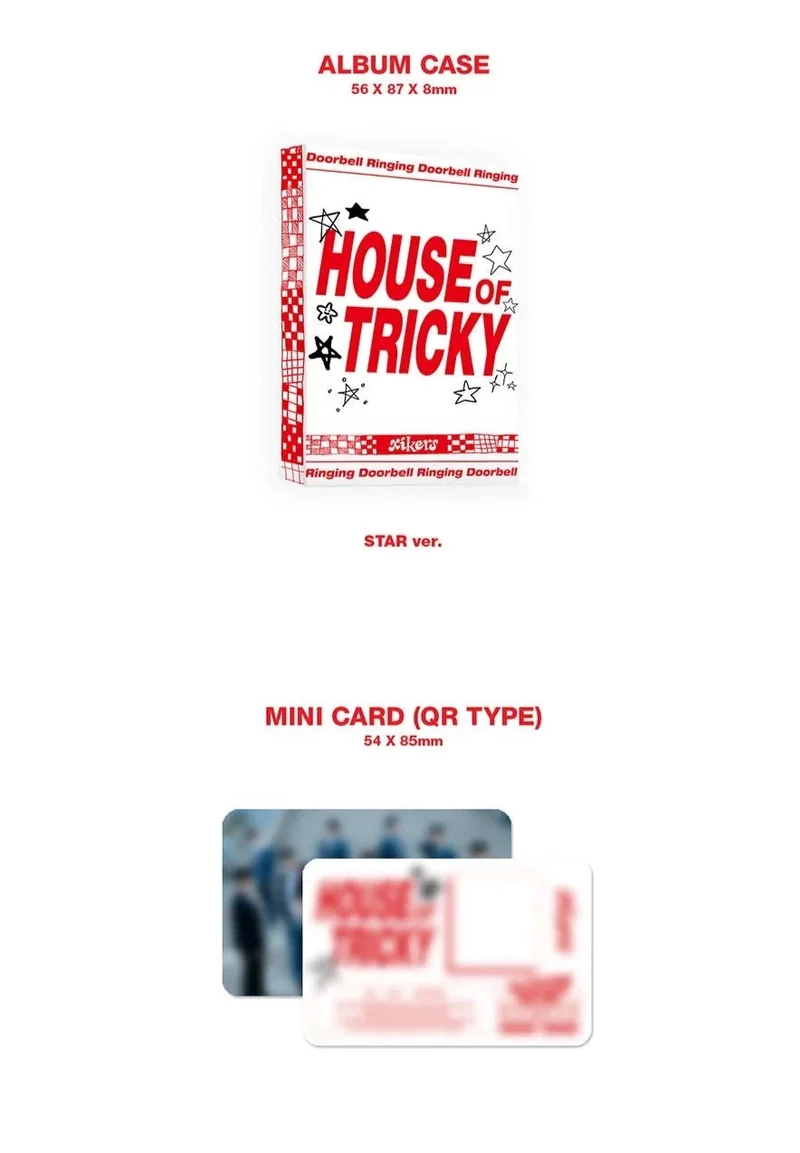 XIKERS - HOUSE OF TRICKY DOORBELL RINGING (STAR VER. / PLATFORM ALBUM)