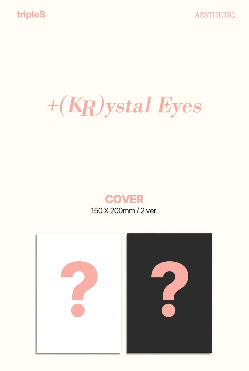 TRIPLES - +(KR)YSTAL EYES 'AESTHETIC' (Mini Album)