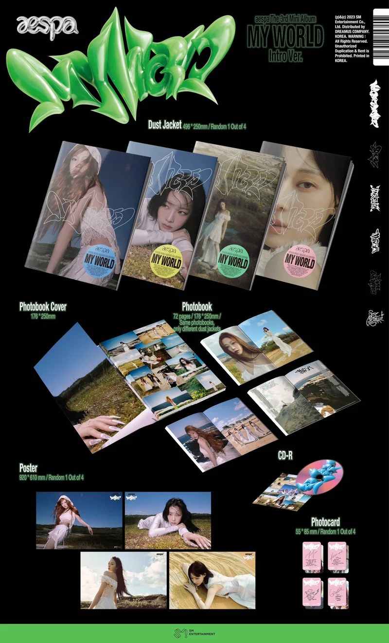 AESPA - MY WORLD (3rd Mini Album)