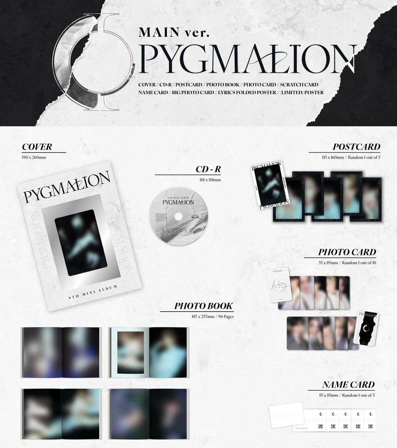 ONEUS - 9th Mini Album [PYGMALION] (MAIN ver.)