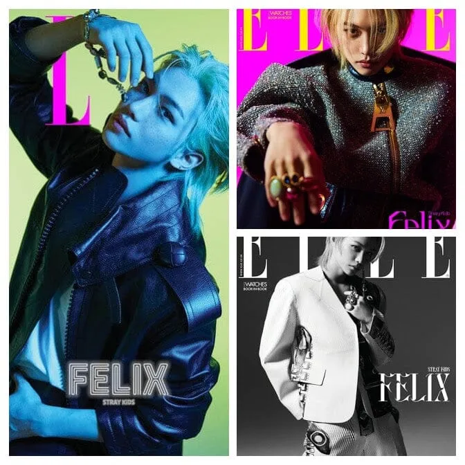 FELIX (StrayKids) - ELLE MAGAZINE (May 2023)