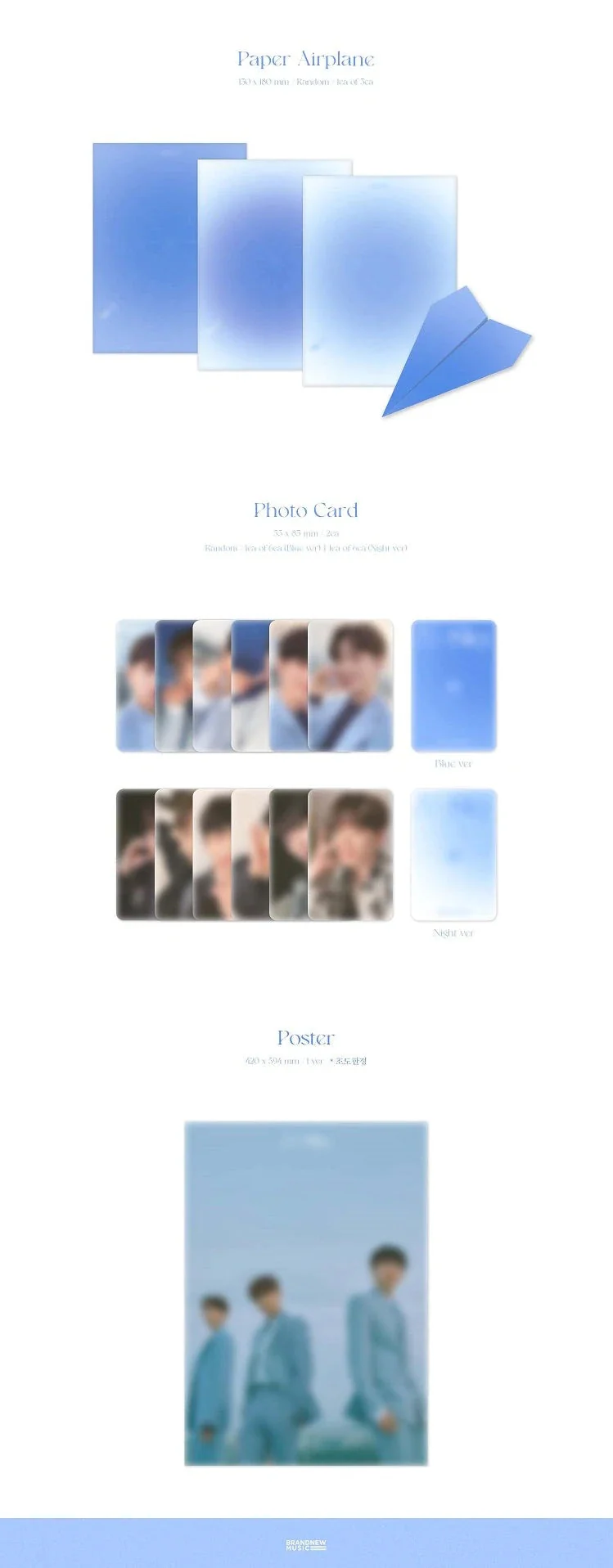 BDC - [BLUE SKY] 1ST SINGLE ALBUM