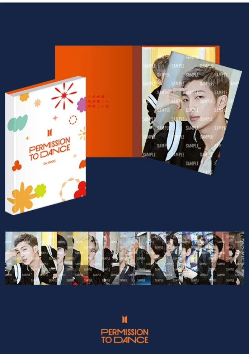 BTS - PERMISSION TO DANCE PHOTOCARD BOOK