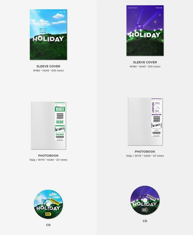 WINNER - [HOLIDAY] PHOTOBOOK Ver.