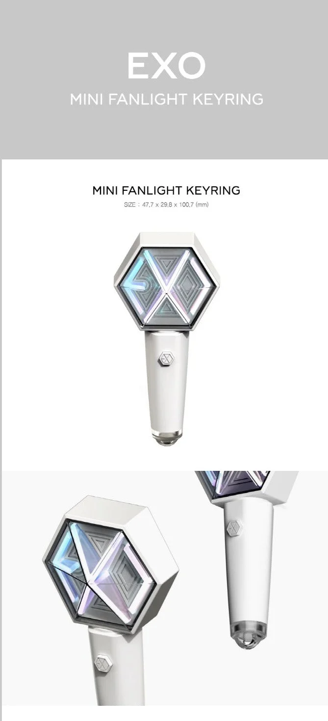 EXO - MINILINTERNA OFICIAL CON LLAVERO ver.2