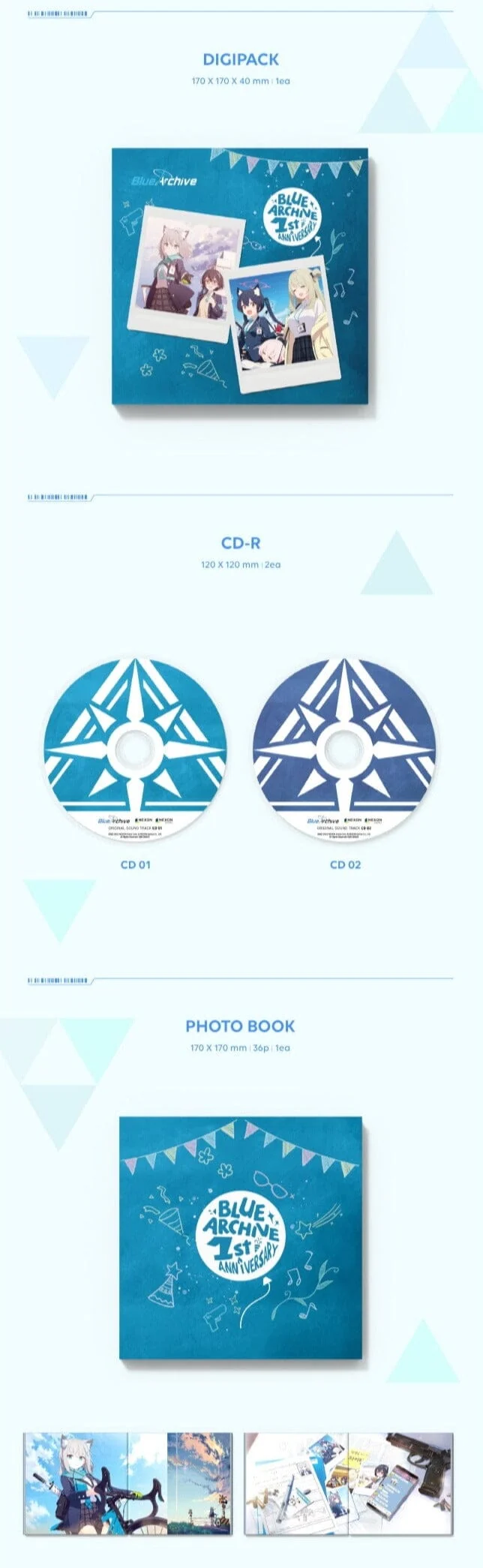 Blue Archive - 1ST ANNIVERSARY OST
