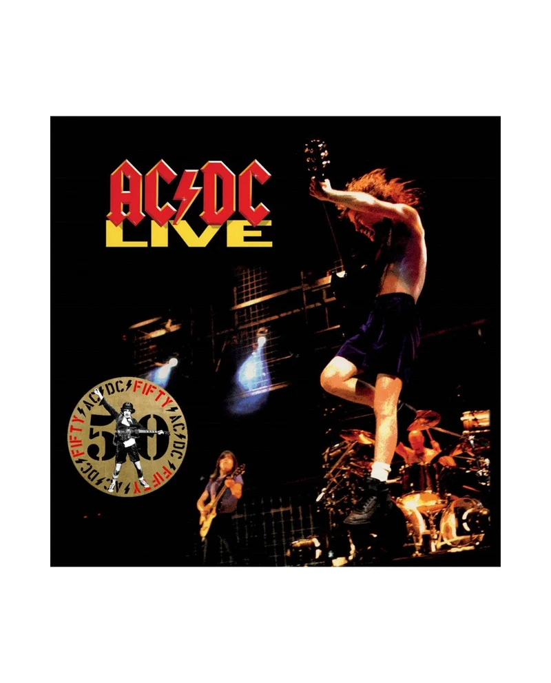 AC/DC - 2LP Vinilo Dorado "Live" Ed. 50 aniversario