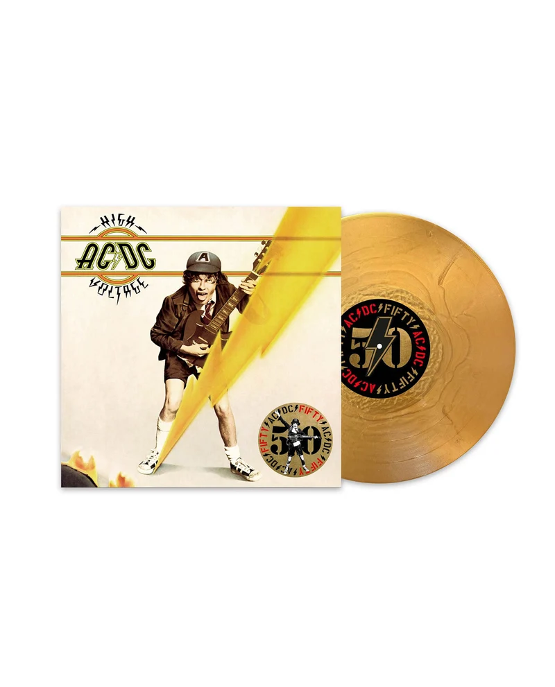 AC/DC - LP Vinilo Dorado "High Voltage" Ed. 50 aniversario