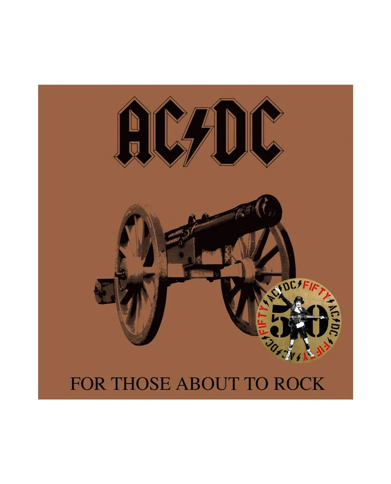 AC/DC - LP Vinilo Dorado "For Those About To Rock (We Salute You)" Ed. 50 aniversario